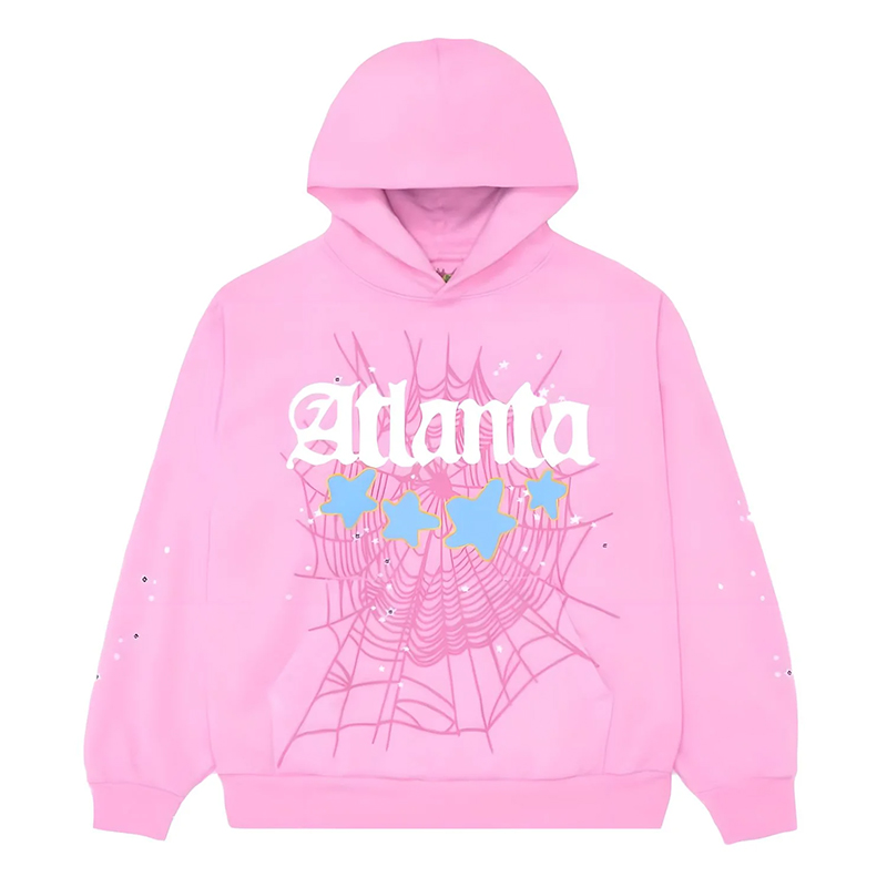 (image for) Sp5der Atlanta Hoodie (Pink)
